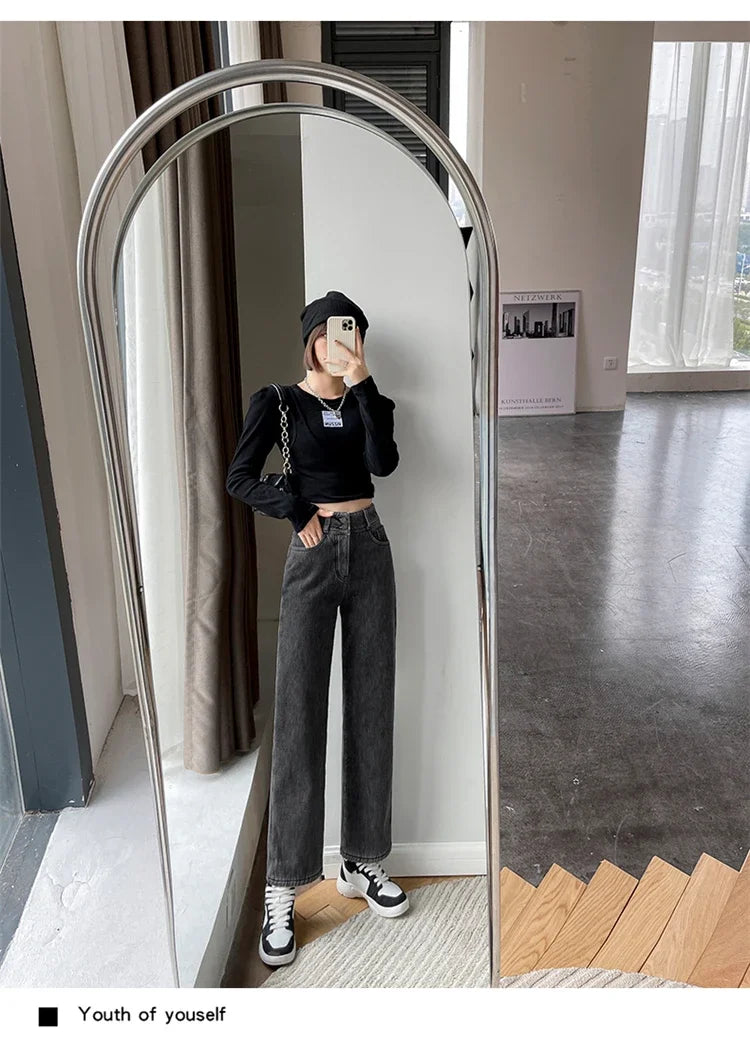 High Waist Women's Jeans