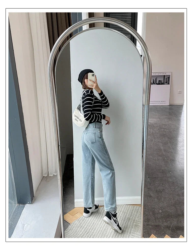 High Waist Women's Jeans