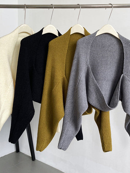 Touka Knitted Shrug Scarf