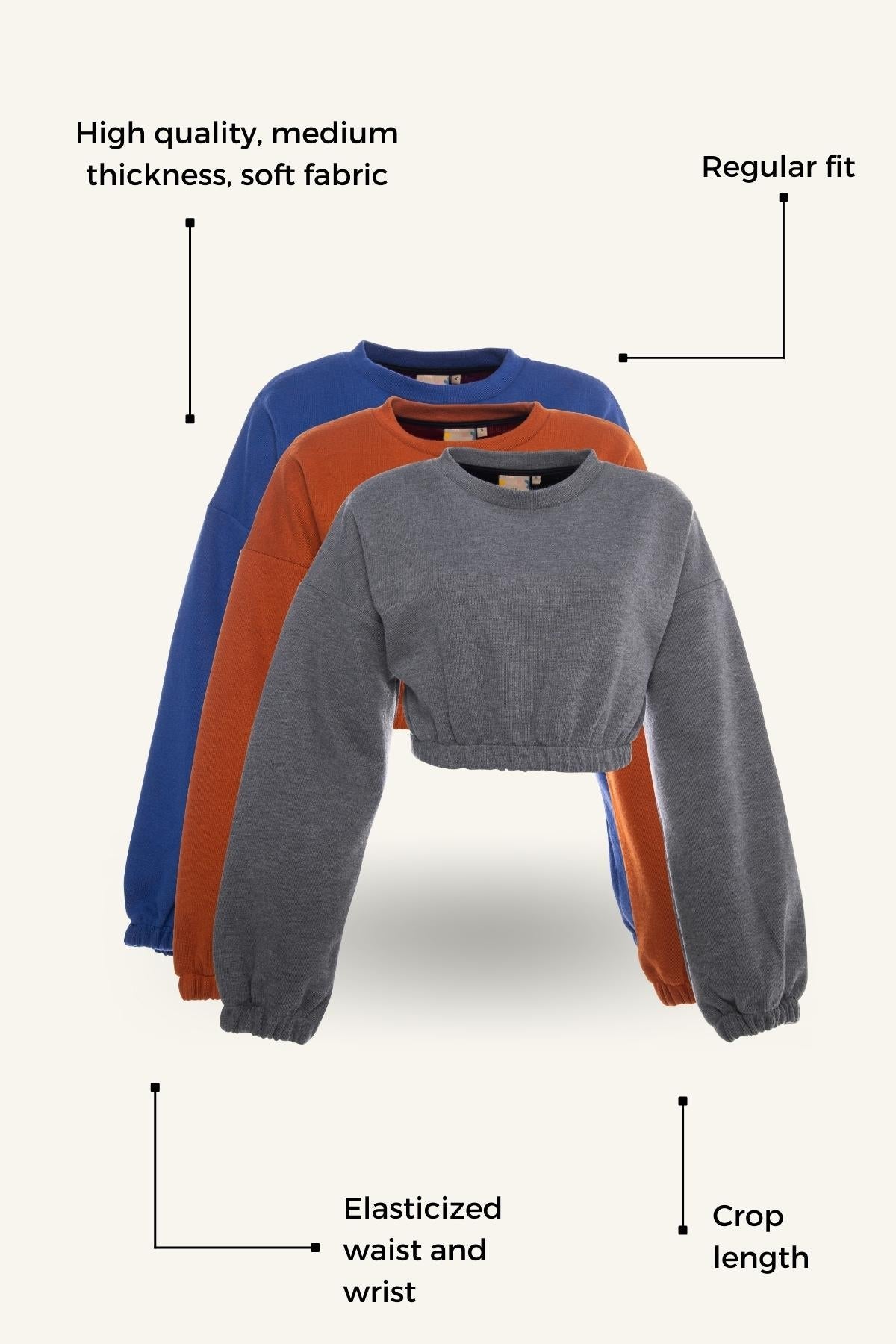 Cropped Sweatshirt