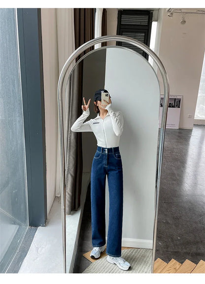 High Waist Women's Jeans