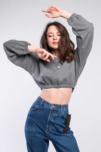Cropped Sweatshirt